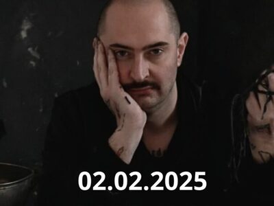 Plakat zapraszający na stand-up Jacka Stramika.