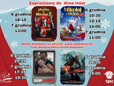 "Idę Do Kina w Żaganiu" 7-8 grudnia