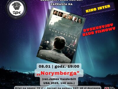 Seans filmu: "Norymberga".