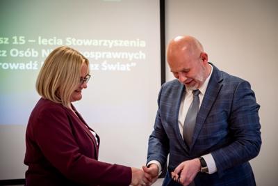 Zdjęcia z oficjalnej części obchodów Jubileuszu 15 - lecia Stowarzyszenia 