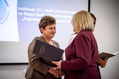 Zdjęcia z oficjalnej części obchodów Jubileuszu 15 - lecia Stowarzyszenia 