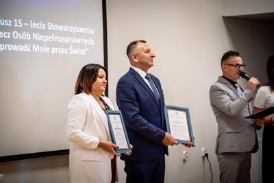 Zdjęcia z oficjalnej części obchodów Jubileuszu 15 - lecia Stowarzyszenia 