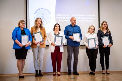 Zdjęcia z oficjalnej części obchodów Jubileuszu 15 - lecia Stowarzyszenia 