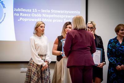 Zdjęcia z oficjalnej części obchodów Jubileuszu 15 - lecia Stowarzyszenia 