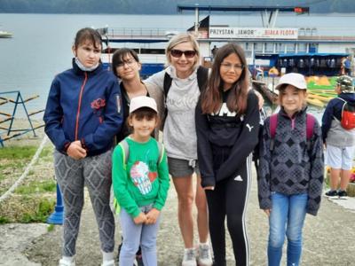 Uczestnicy wyjazdu integracyjnego w Bieszczady - czerwiec 2021 r.