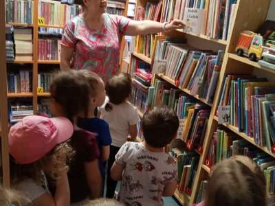 kącik dla małego czytelnika