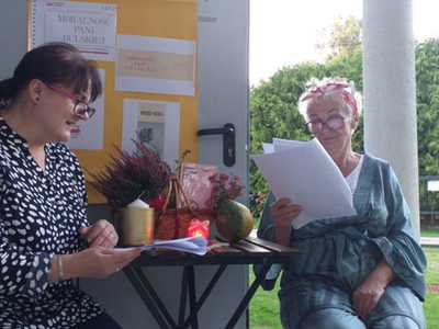 Pani Dulska wraz z córką