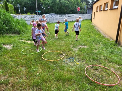 tor przeszkód dla przedszkolaków