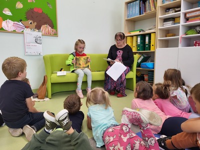 czytanie bajki o sercu misia