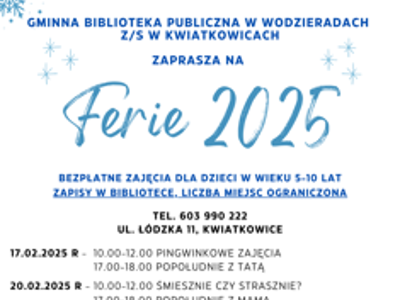 plakat informujący o wydarzeniu