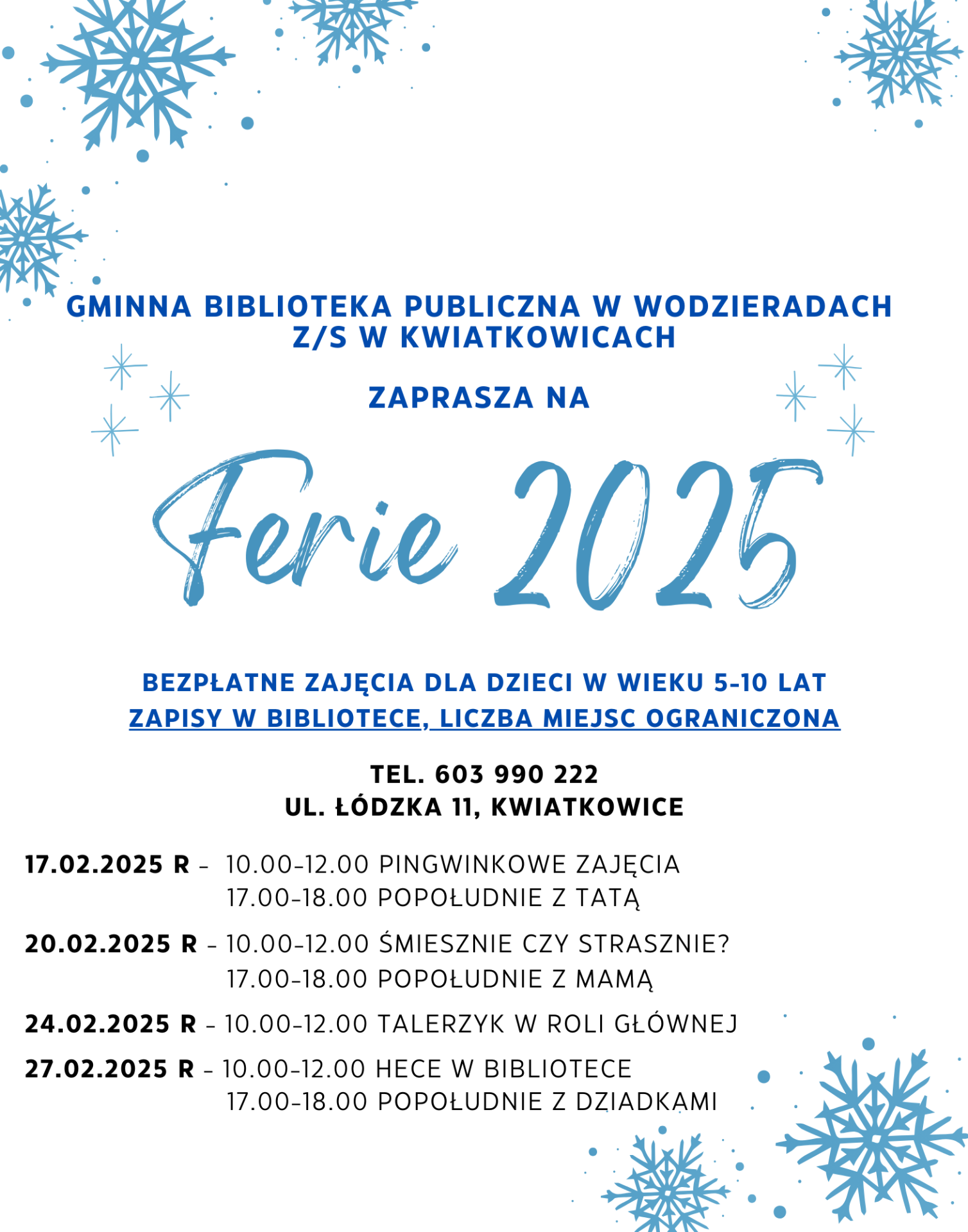 plakat informujący o wydarzeniu