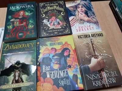 Książki zakupione z Funduszu Narodowego