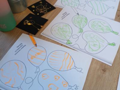 esy floresy na kartce