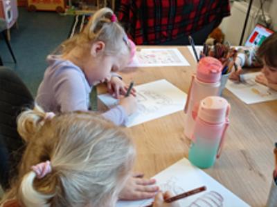 malowanie przez dzieci