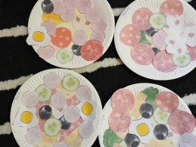 pizze wykonane przez dzieci