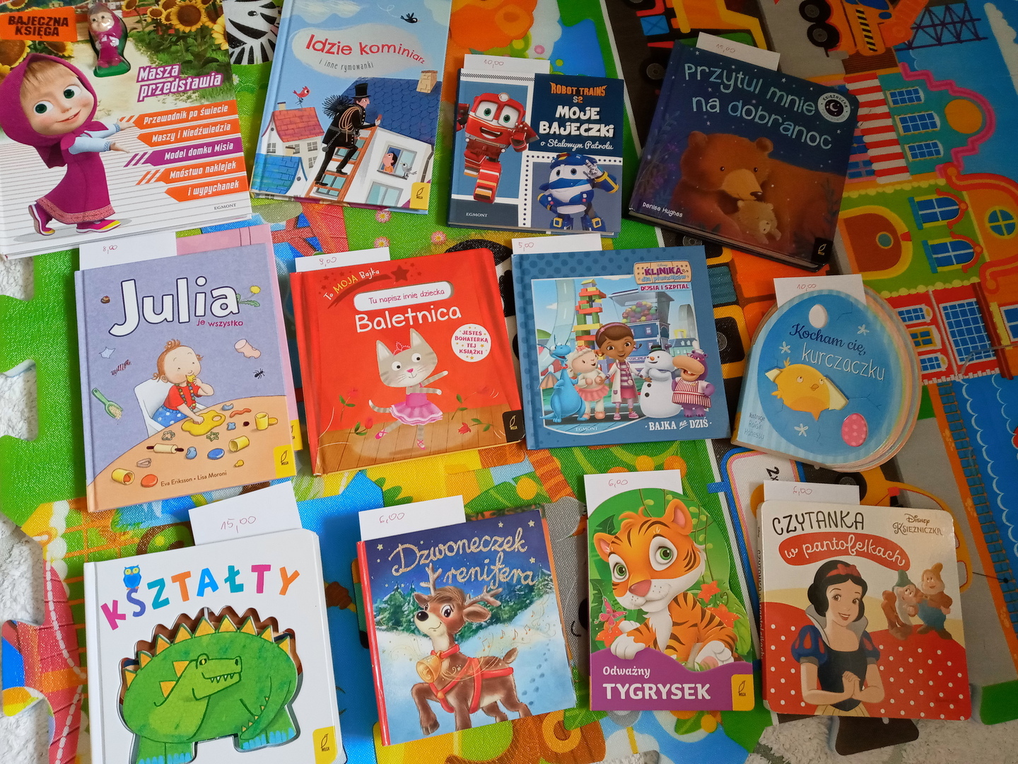 książki z kiermaszu