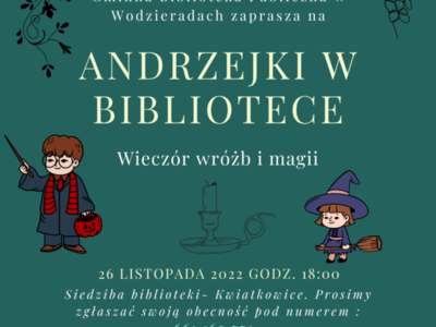 plakat andrzejkowy