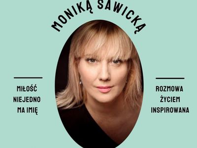 plakat z Moniką Sawicką