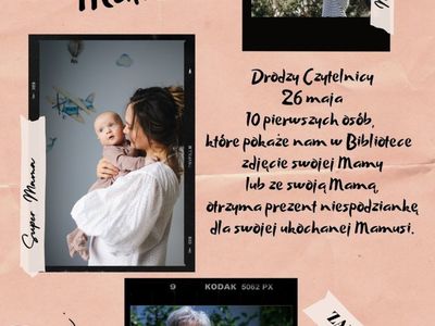 plakat na dzień Matki