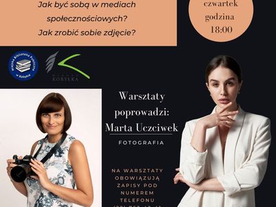 plakat informujący o warsztatach