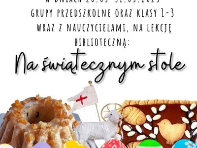 plakat z ogłoszeniem o lekcjach
