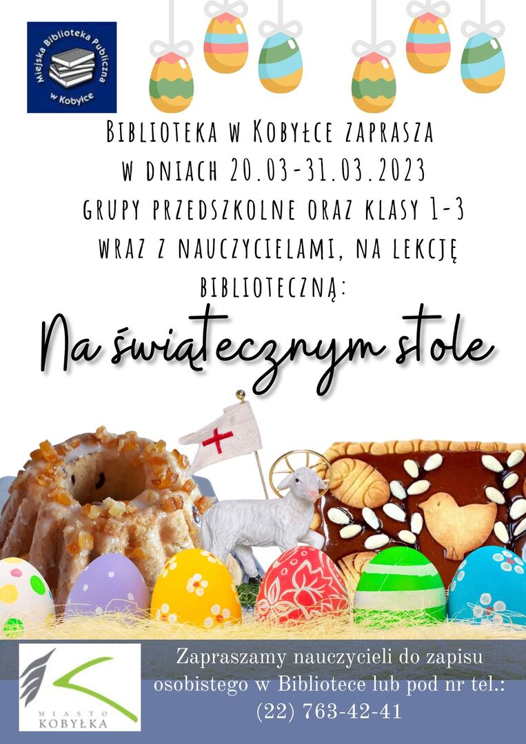 plakat z ogłoszeniem o lekcjach