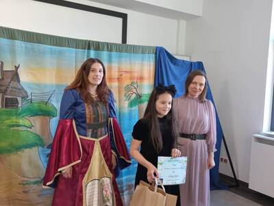 Laureatka Najlepszych z Najlepszych odbierająca nagrodę