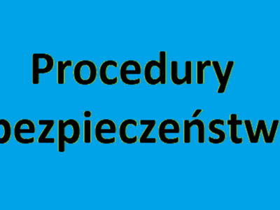 Ikonka procedury bezpieczeństwa