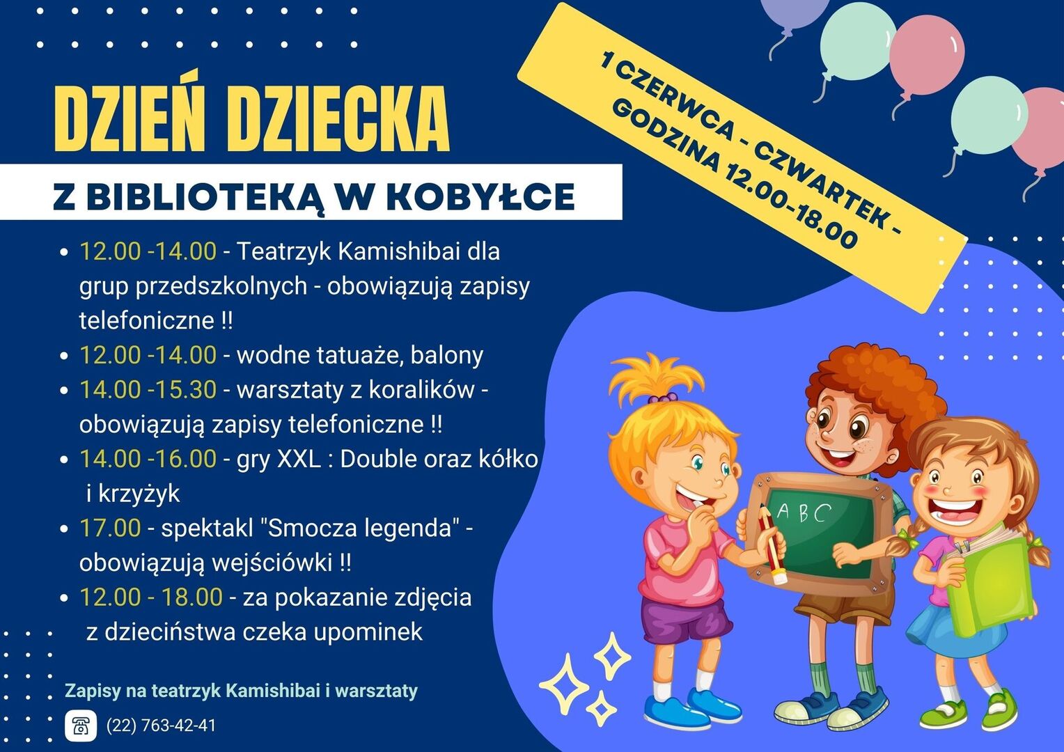 Plakat informacyjny