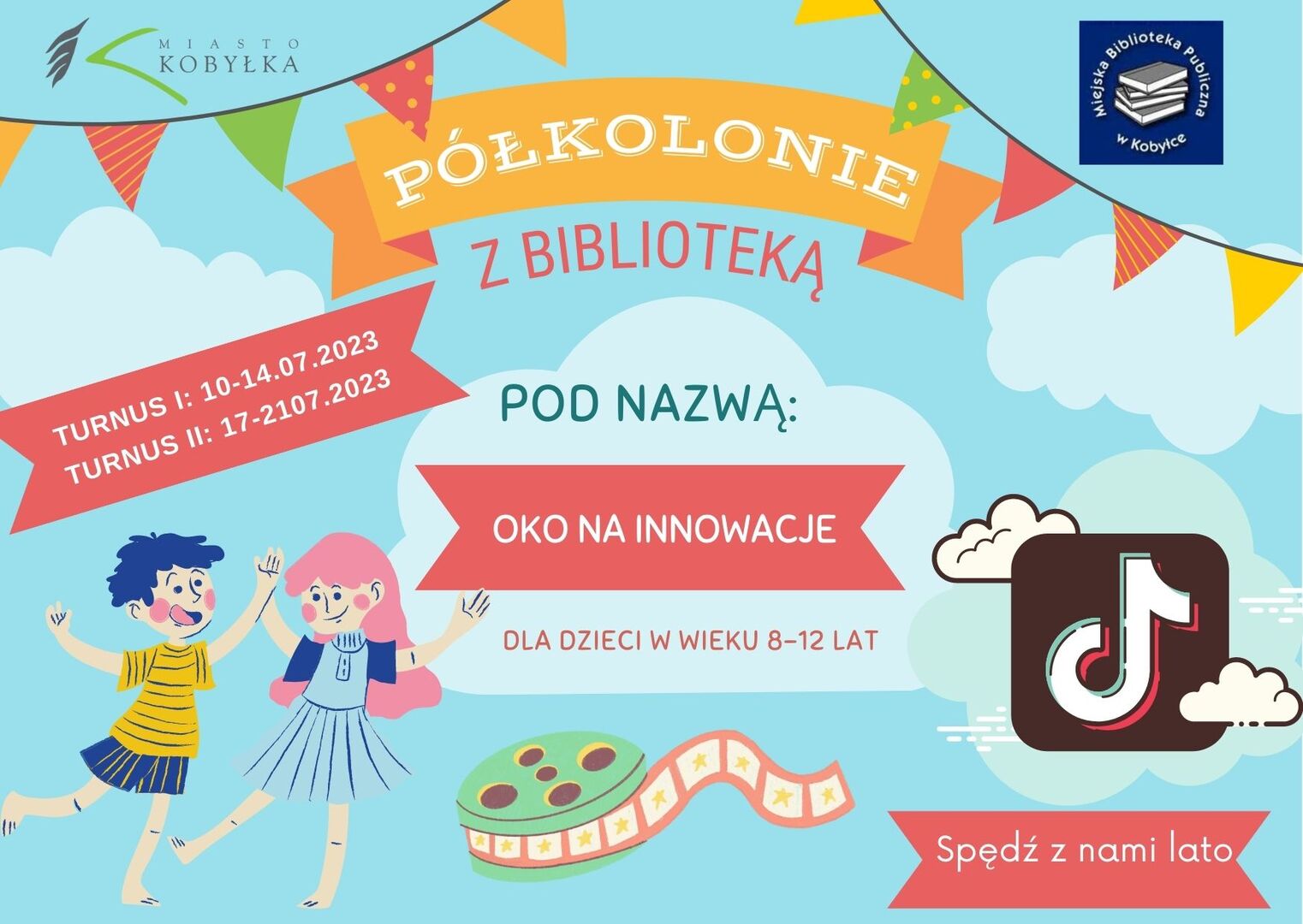 plakat półkolonii