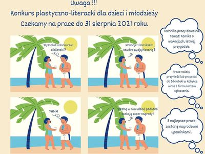 Plakat konkursu na komiks