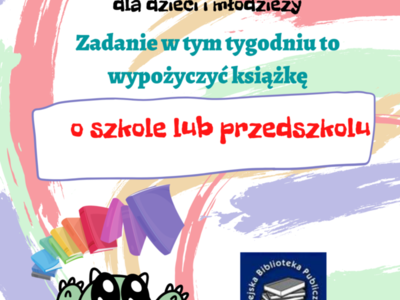 Plakat_informujący_co_łapiemy_w_Książkołakach