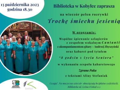 plakat informujący o wydarzeniu