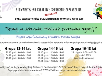 plakat cyklu warsztatów