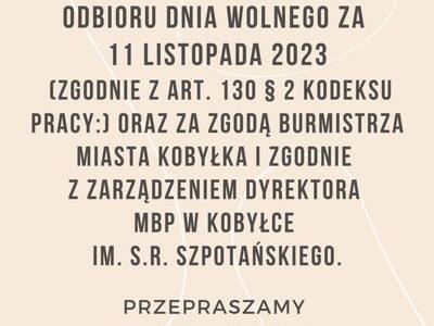 grafika z informacją