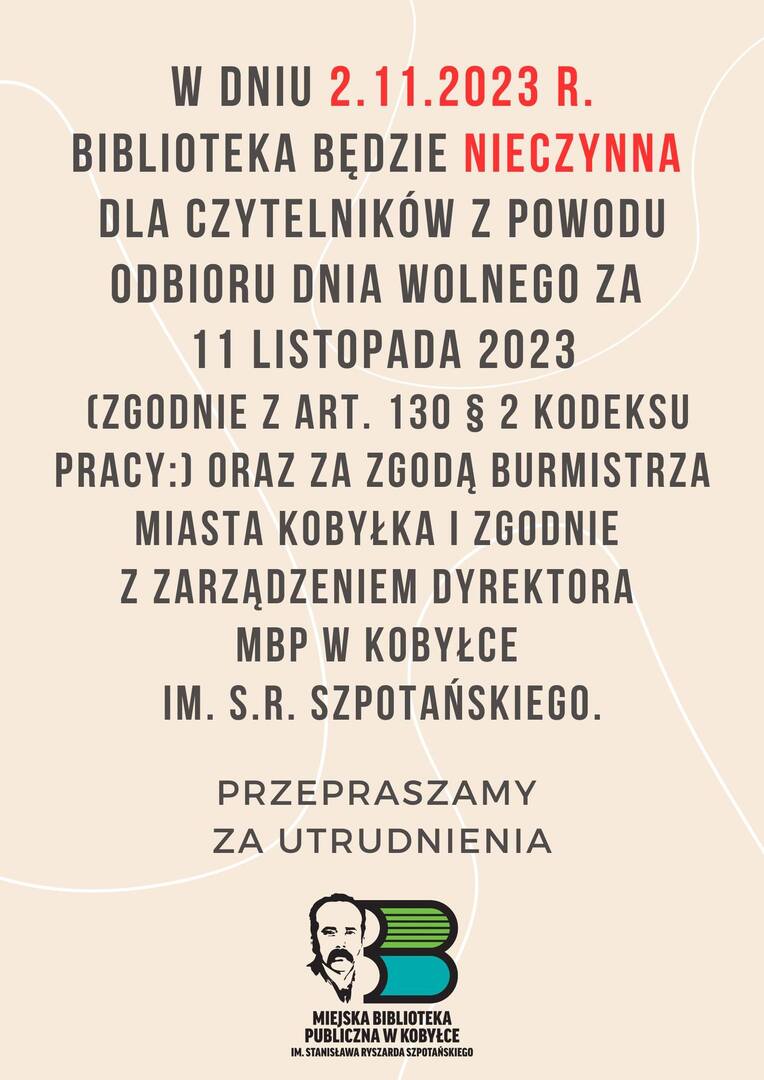 grafika z informacją