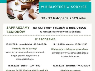 plakat tygodnia aktywnego seniora