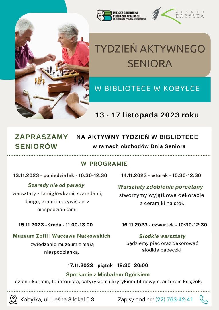 plakat tygodnia aktywnego seniora