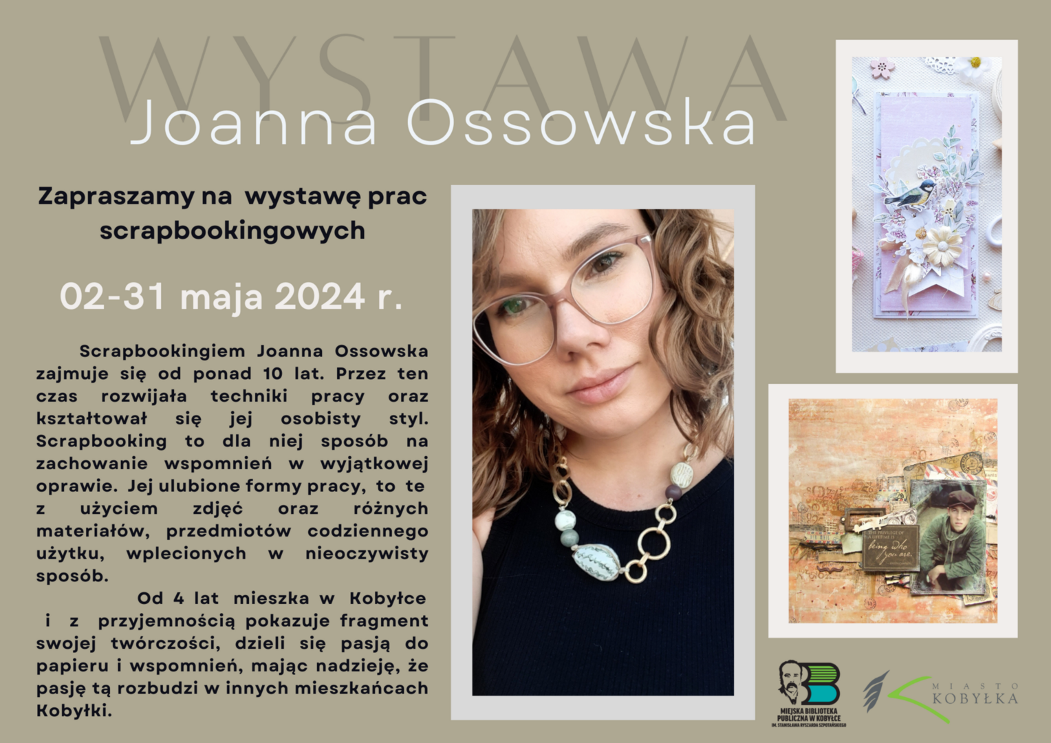 plakat informujący o wystawie