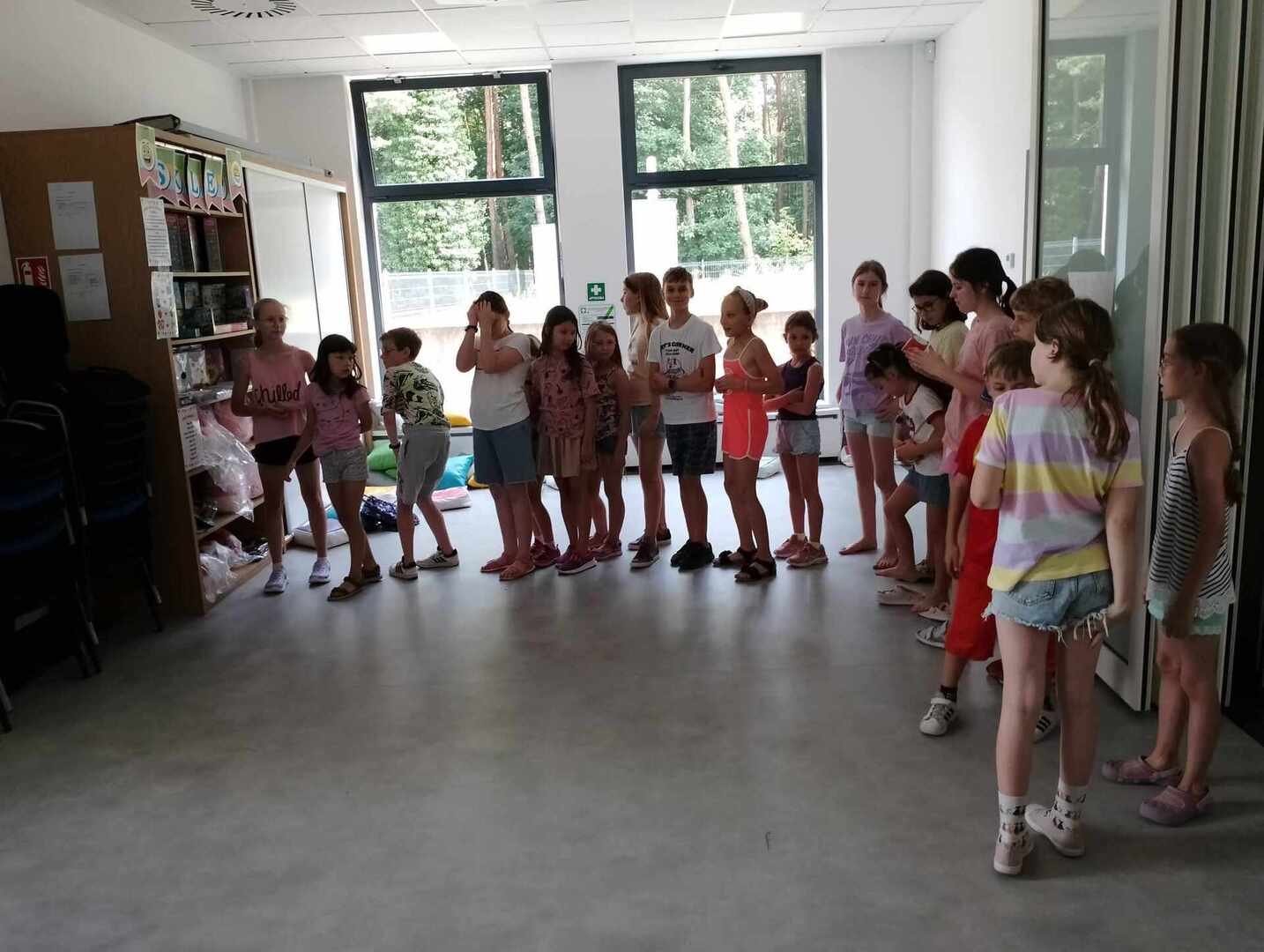 Zdjęcie z półkolonii.
