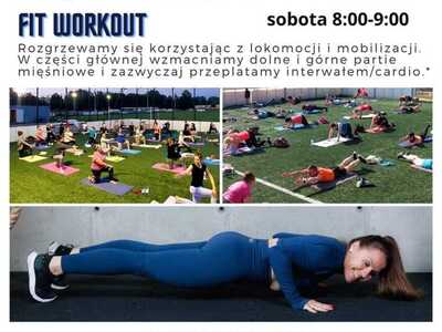 Plakat informacyjny FIT PROJEKT