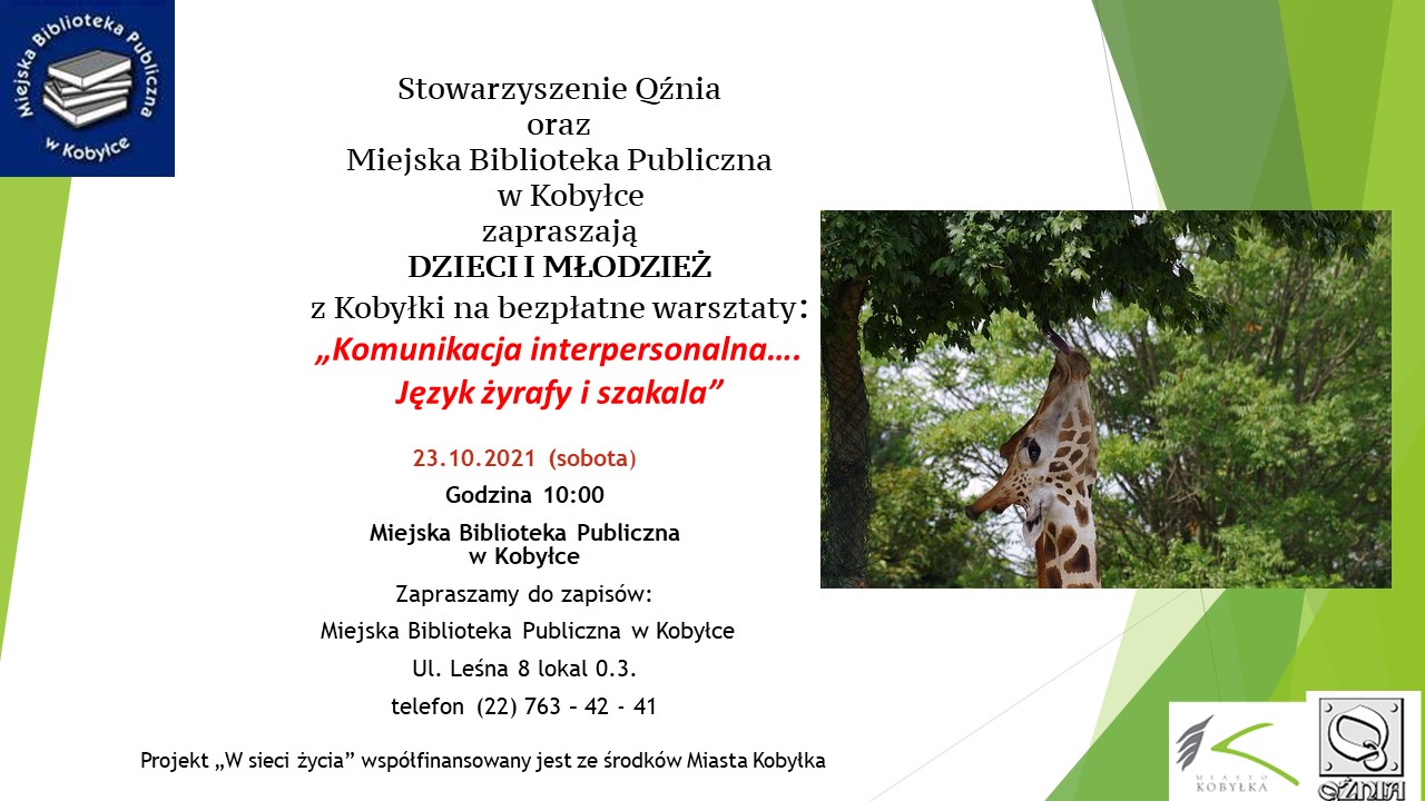 Ogłoszenie o warsztatach