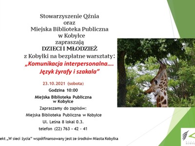Ogłoszenie o warsztatach