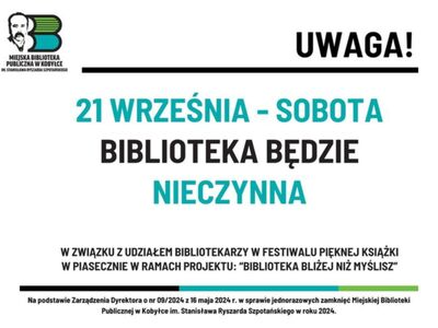 Ogłoszenie.
