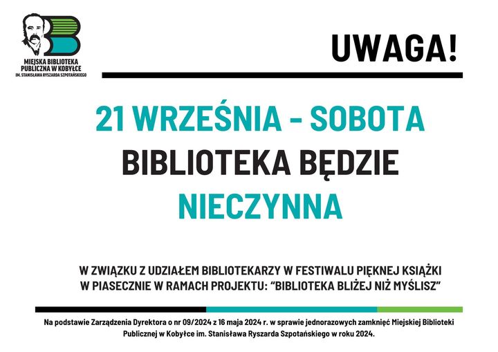 Ogłoszenie.