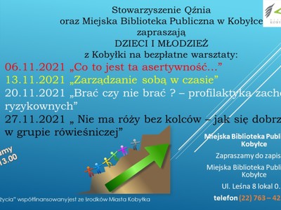 harmonogram zajęć na listopad