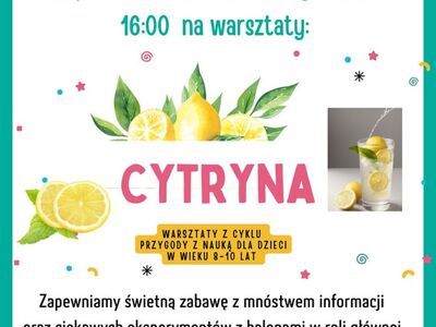plakat informujący o zapisach na zajęcia