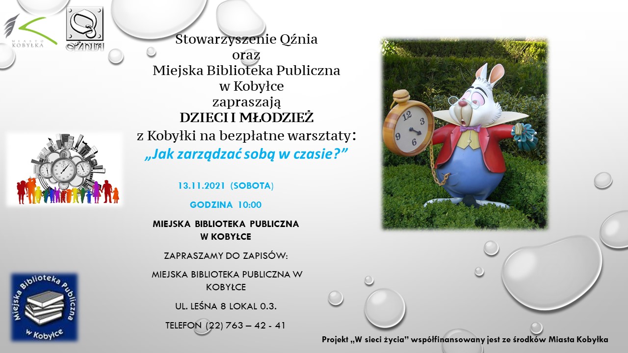 plakat informujący