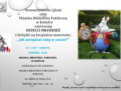 plakat informujący