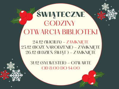 Plakat informacyjny